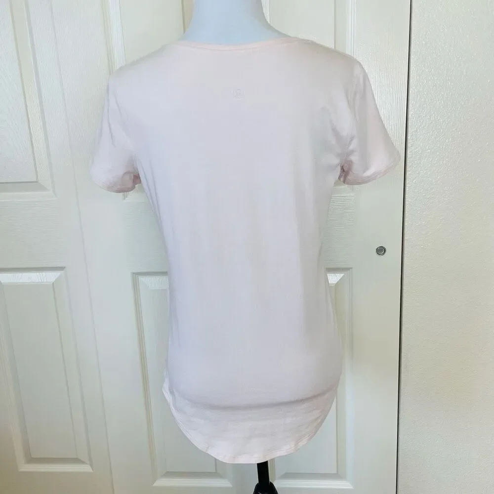 Lululemon Love Crew T-shirt Light Pink Size 8